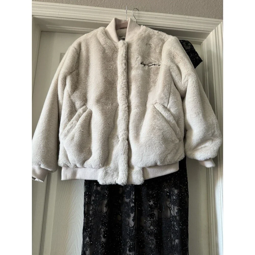 Ciara Love Is The Answer Faux Fur Jacket Xs - Picture 1 of 7